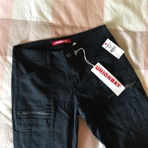 NWT Black cargo work pants